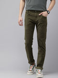 SPYKAR Men Corduroy Chinos Trousers