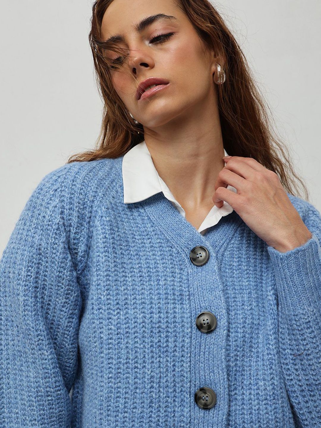 STREET 9 Women Cable Knit Cardigan