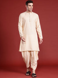 Anouk Men Striped Kurta with Salwar