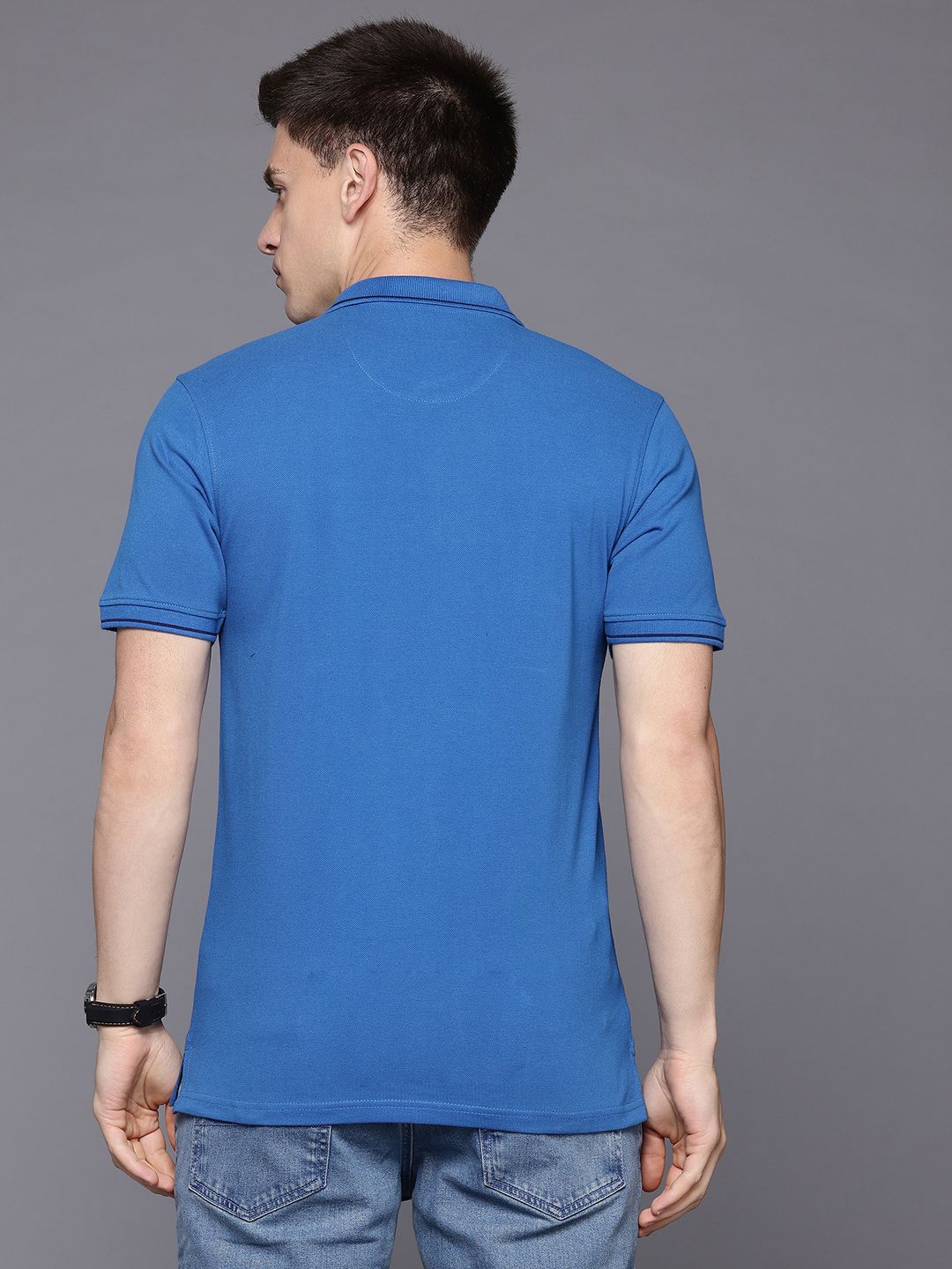 Raymond Modern Fit Pure Cotton Polo T-shirt