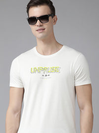 SPYKAR Men Typography Printed Round Neck T-shirt