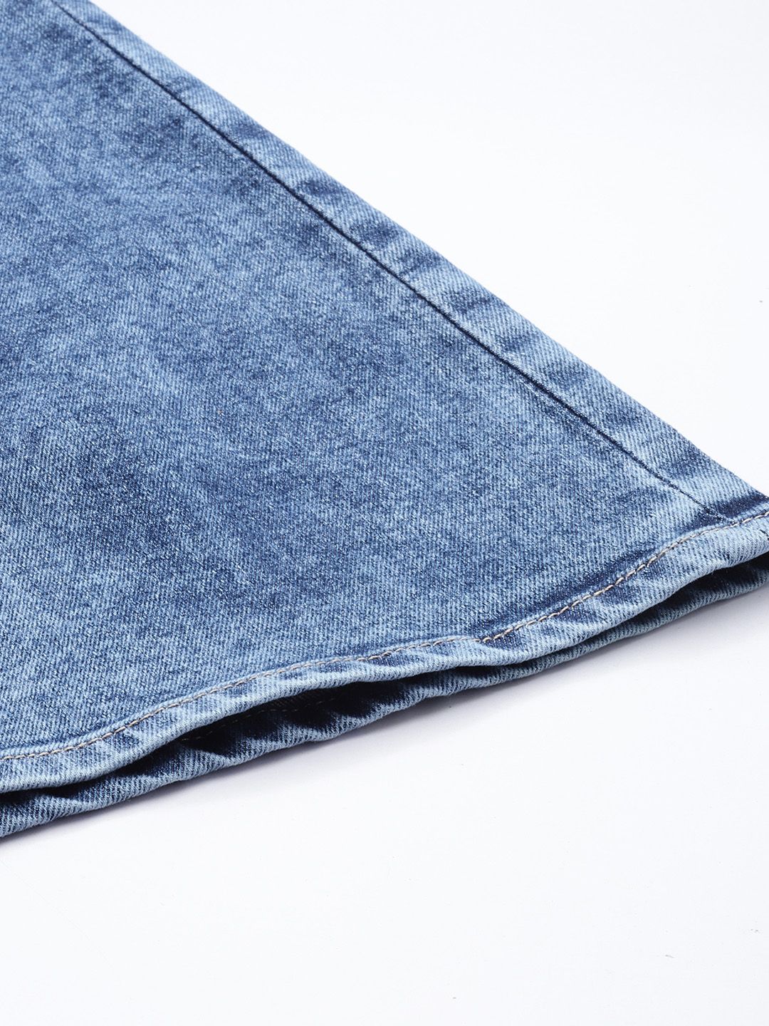 all about you Women Slim Bootcut High-Rise Heavy Fade Stretchable Jeans