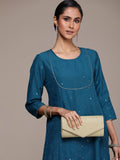 House of Pataudi Embellished Sequined Straight Jashn Kurta