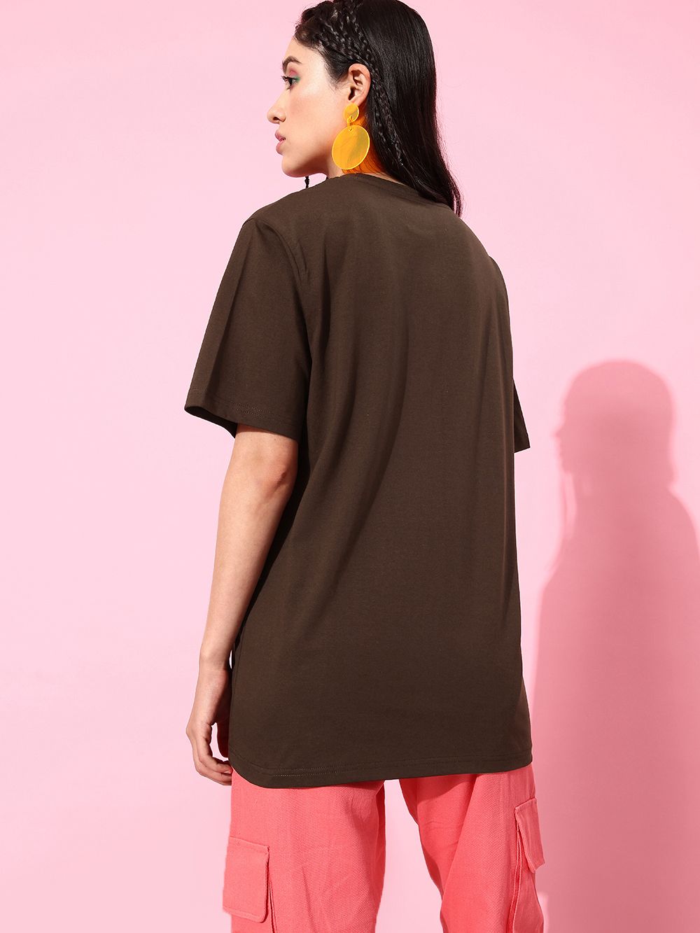 DILLINGER Women Graphic Printed Oversized T-shirt