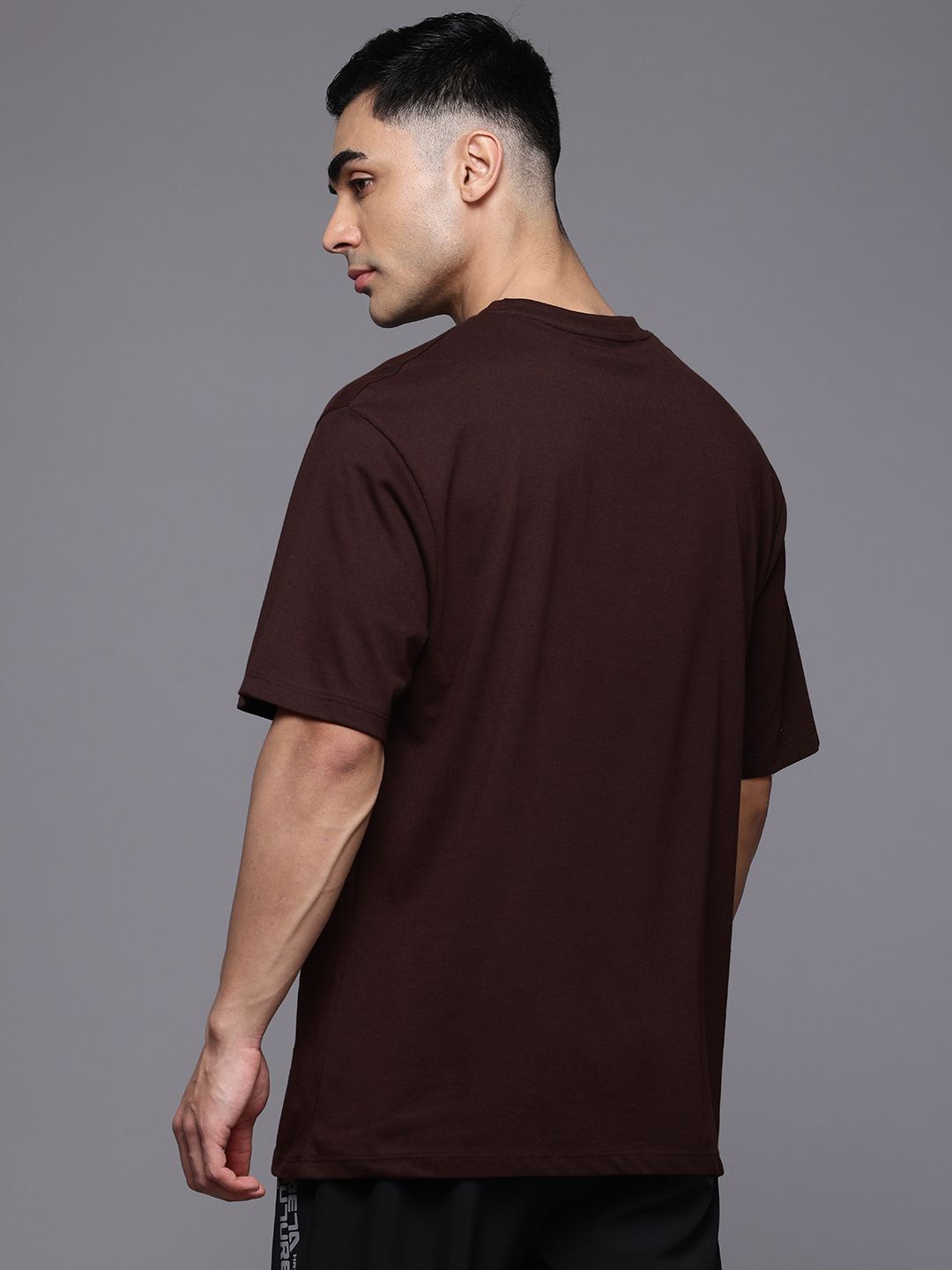 HRX by Hrithik Roshan Brand Logo Detail Relaxed T-shirt