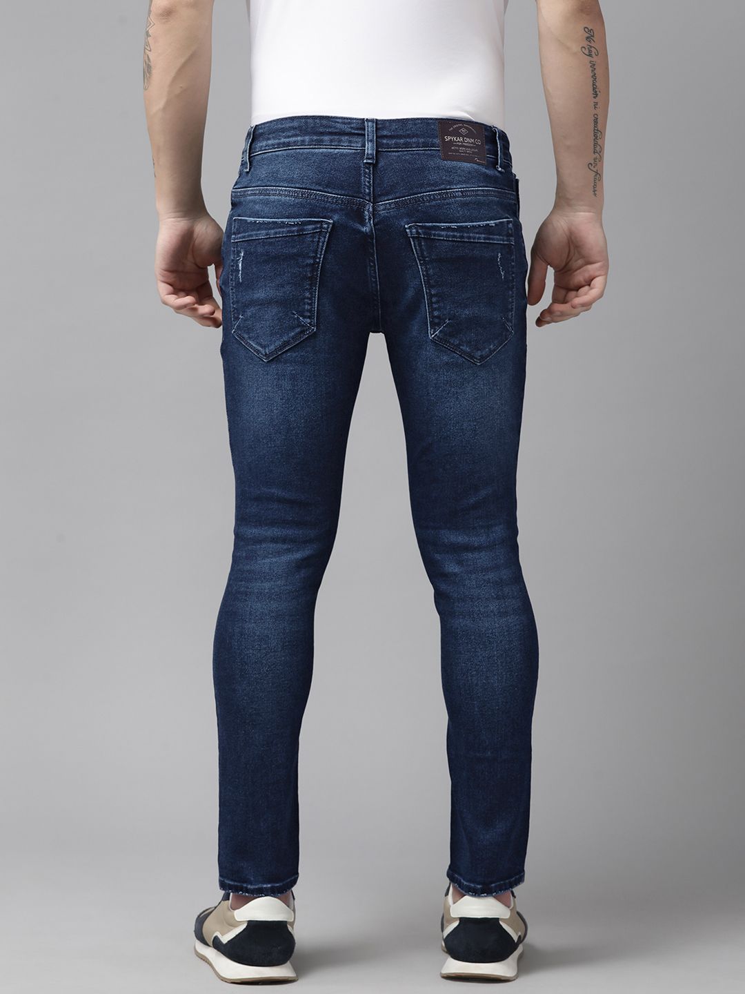 SPYKAR Men Skinny Fit Light Fade Stretchable Jeans