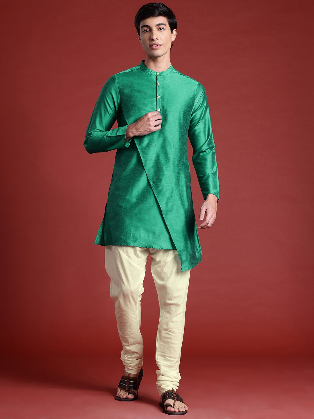 Anouk Regular Kurta With Dhoti Pants