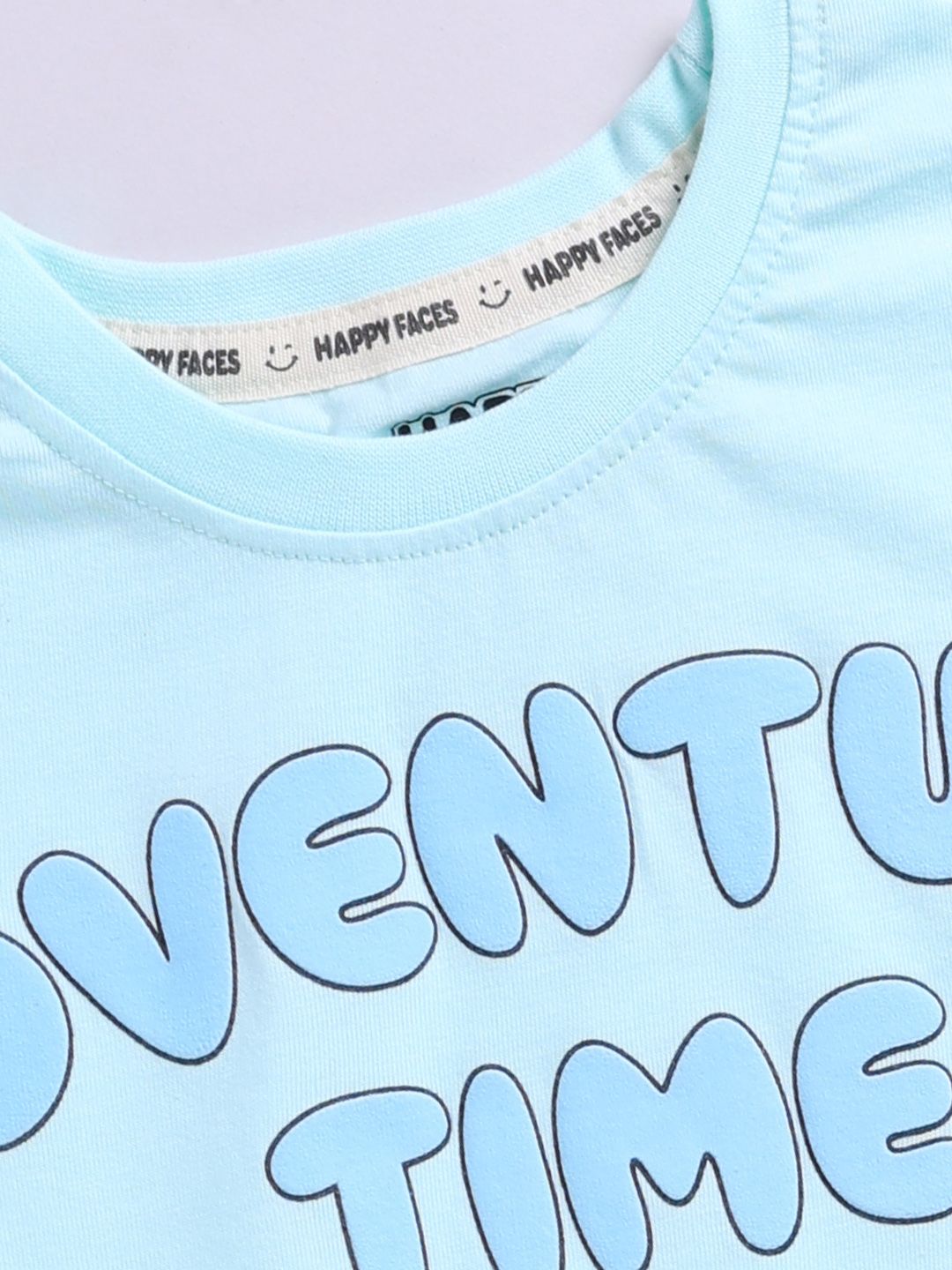 Happy Faces Boys Snoopy Printed Pure Cotton T-shirt