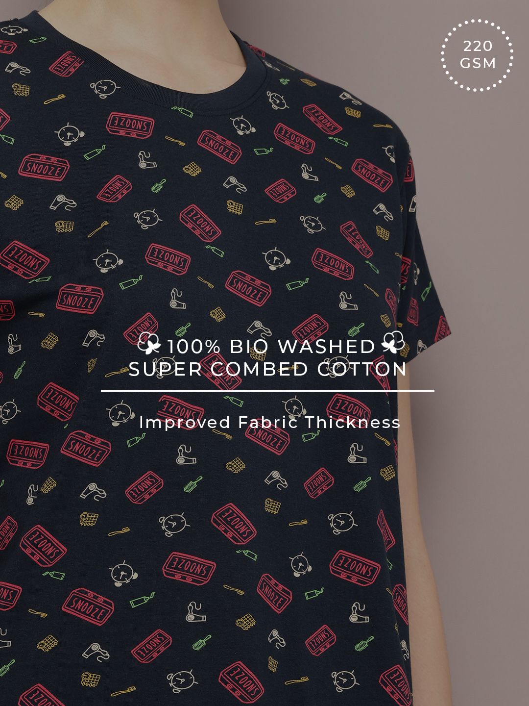 Dillinger dicetak T-Shirt Boxy Cotton Pure Super