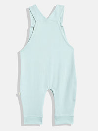 Moms Love Infant Boys Pure Cotton Printed Dungaree With T-Shirt