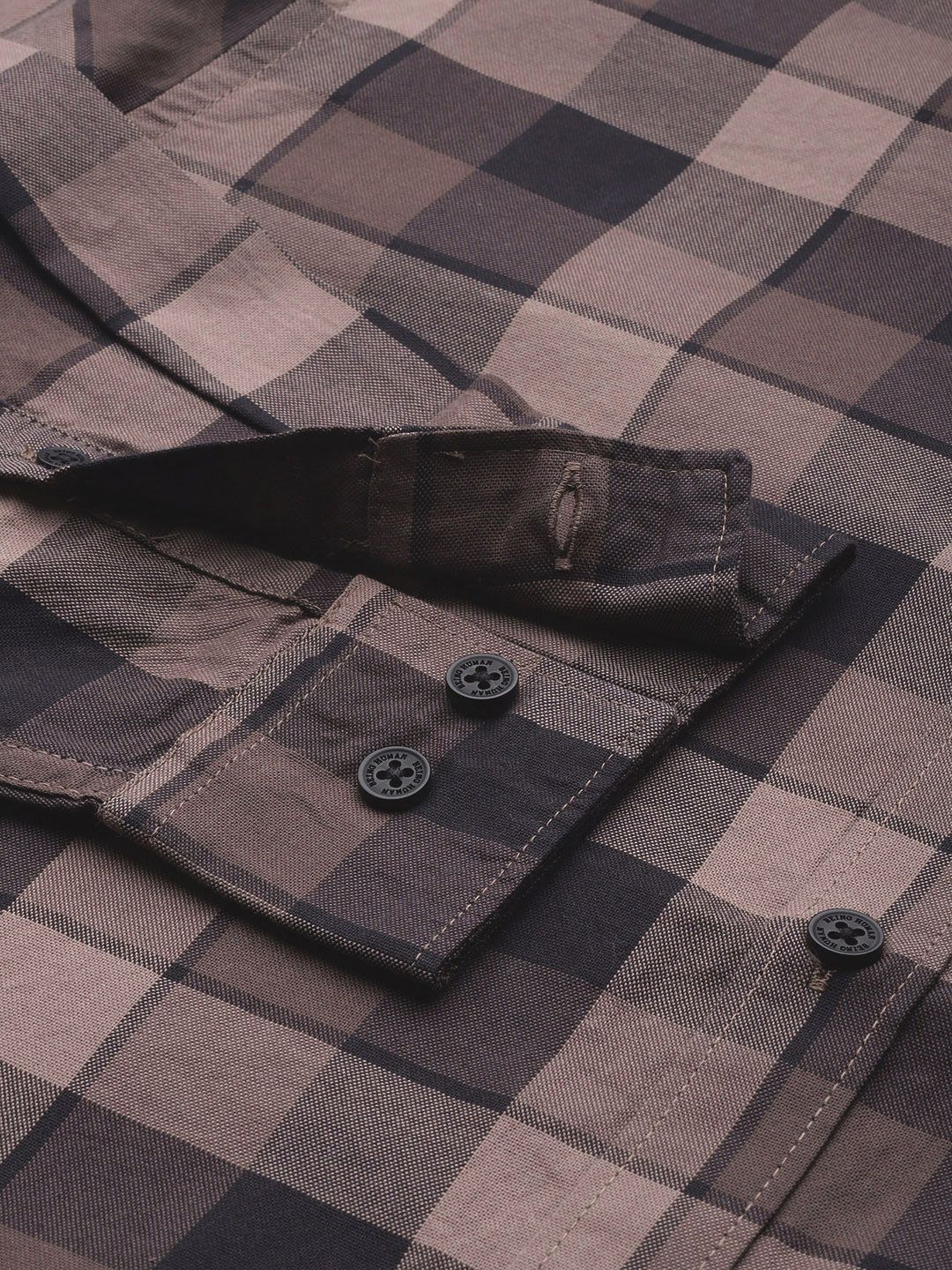 Being Human Classic Slim Fit Checked Casual Shirt