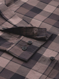 Being Human Classic Slim Fit Checked Casual Shirt