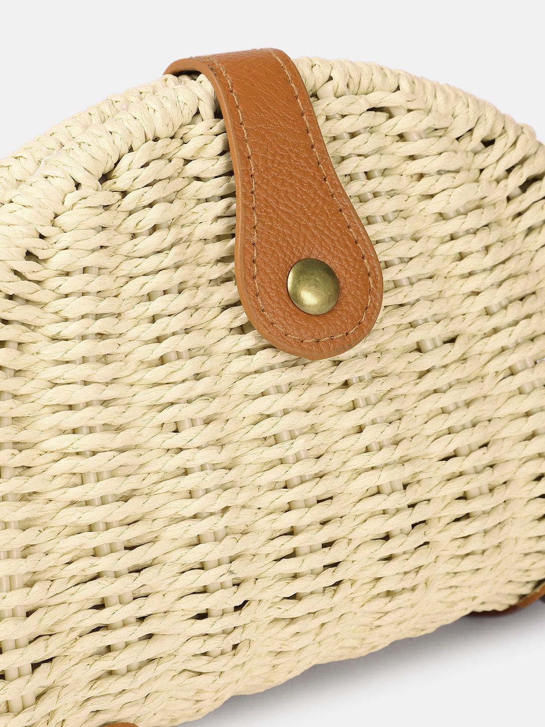 DressBerry Self Design Structured Sling Bag