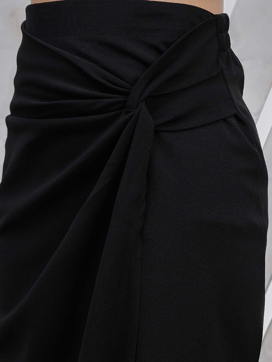 Athena Knotting Maxi Long Skirt