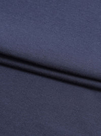 Bewakoof Men Navy Blue Solid Round Neck Pure Cotton T-shirt