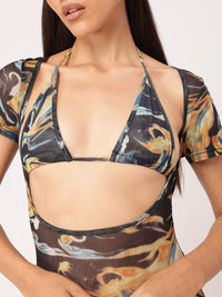 DressBerry Dare to Differ Sheer Bliss Maxi Dress