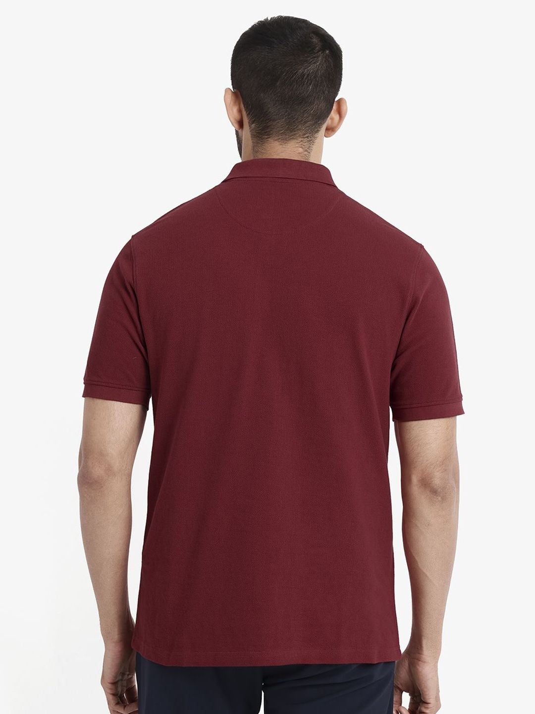 RARE RABBIT Men Polo Collar T-shirt