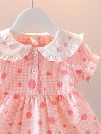 YK Floral Print Fit & Flare Dress