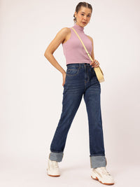 DressBerry Women Straight Fit Jeans