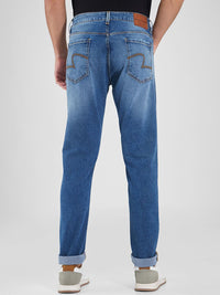 SPYKAR Men Slim Fit Low-Rise Light Fade Stretchable Jeans