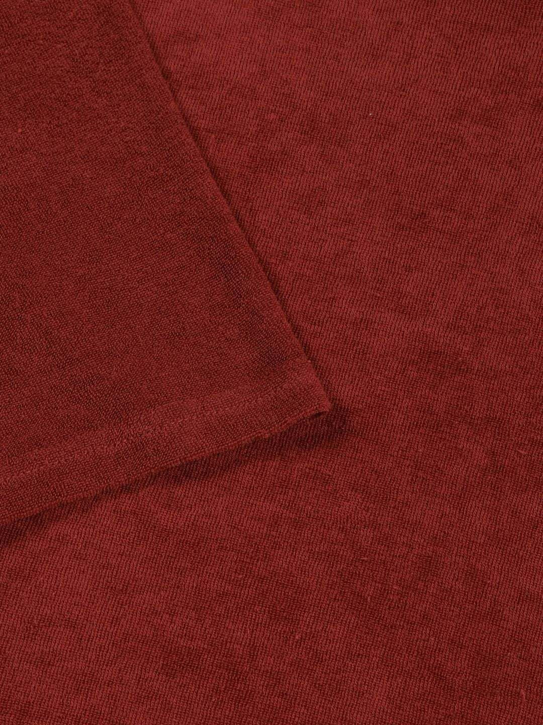 Thomas Scott Men Solid Round Neck Cotton Oversized T-shirt