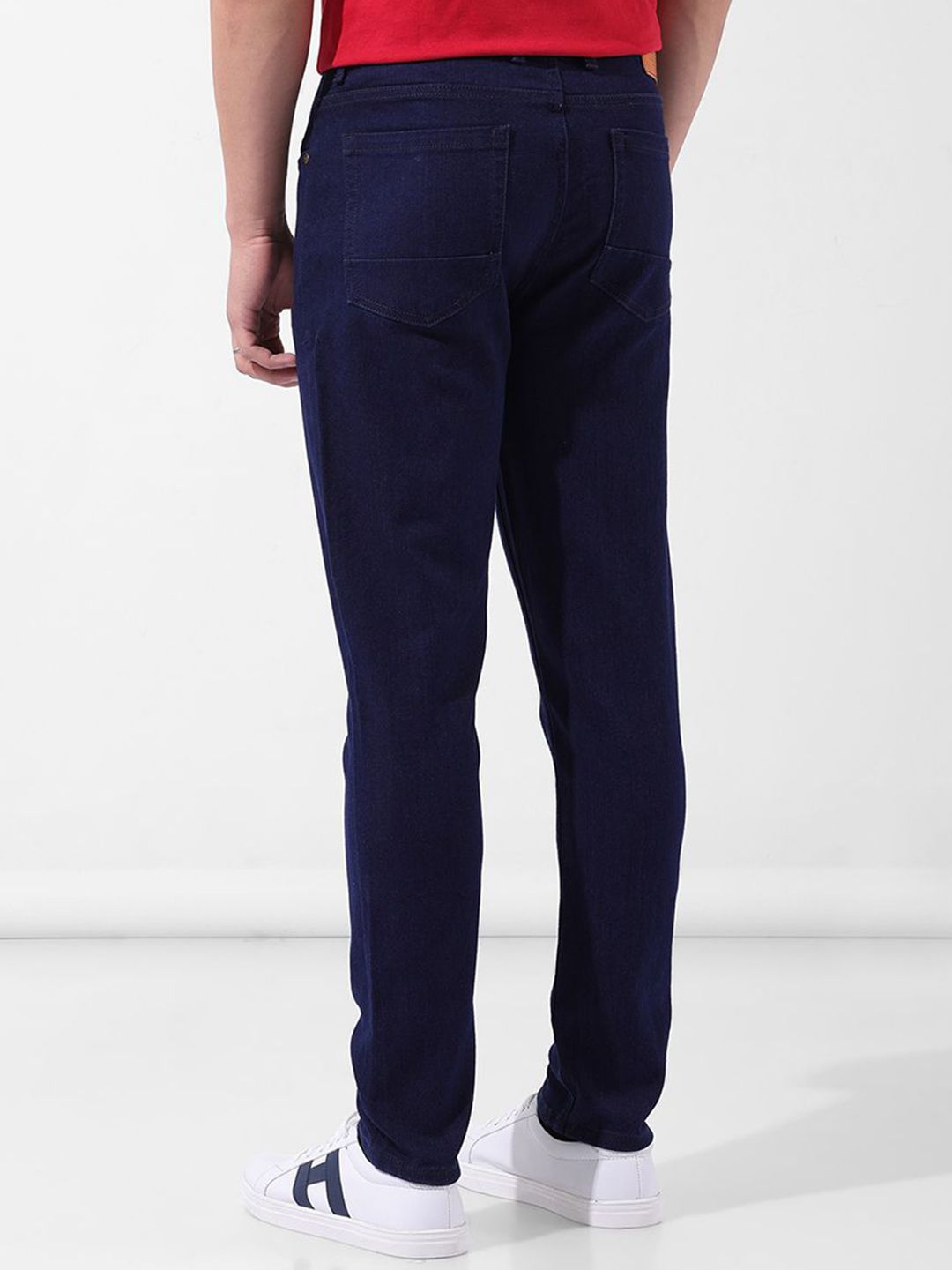 The Indian Garage Co Men Slim Fit Mid-Rise Stretchable Jeans