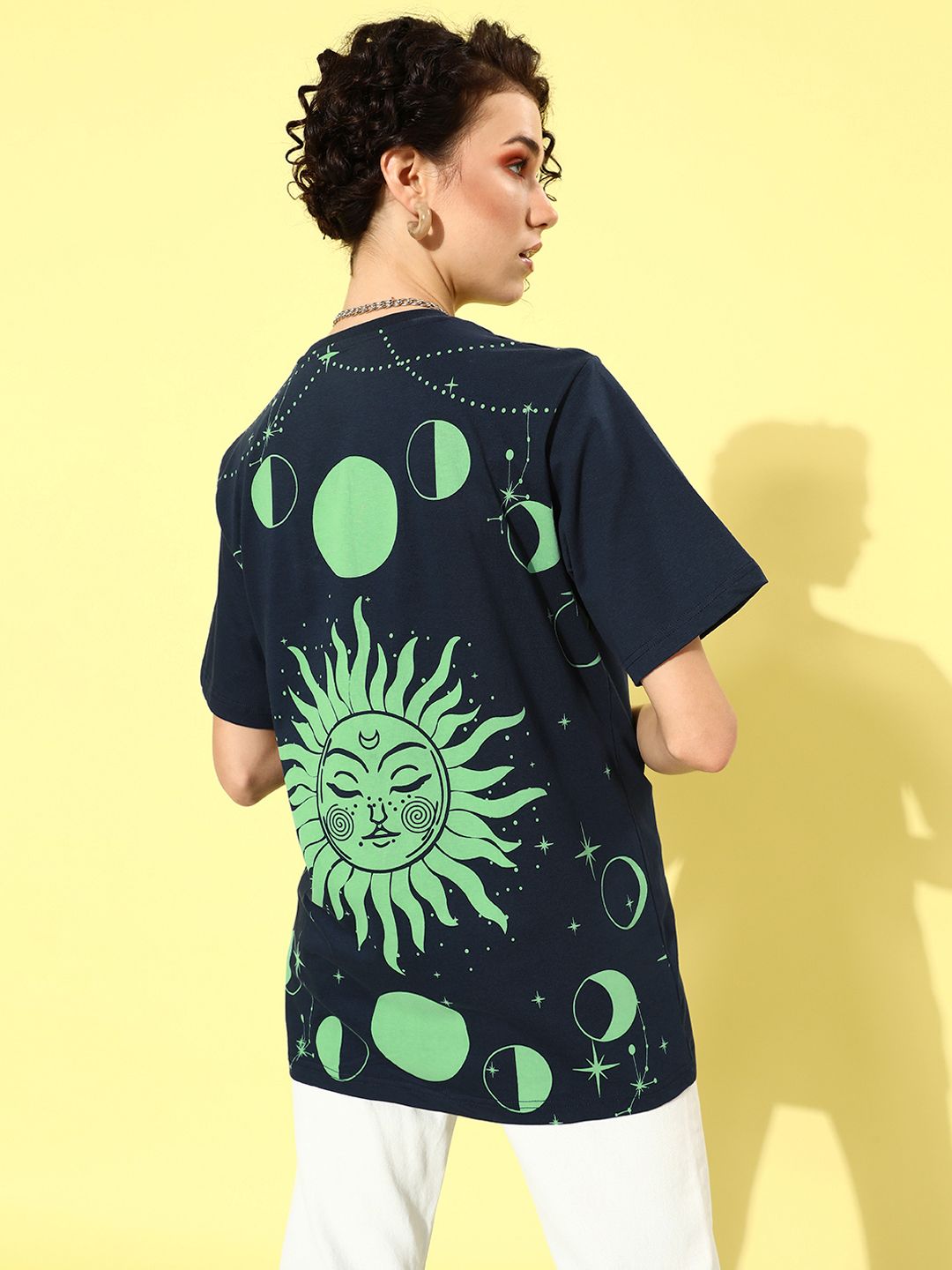 DILLINGER Pure Cotton Printed Oversized T-shirt