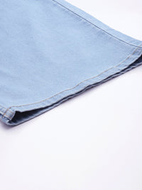 all about you Women Straight Fit High-Rise Slash Knee Stretchable Jeans