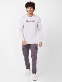 SPYKAR Typography Printed Sweatshirt