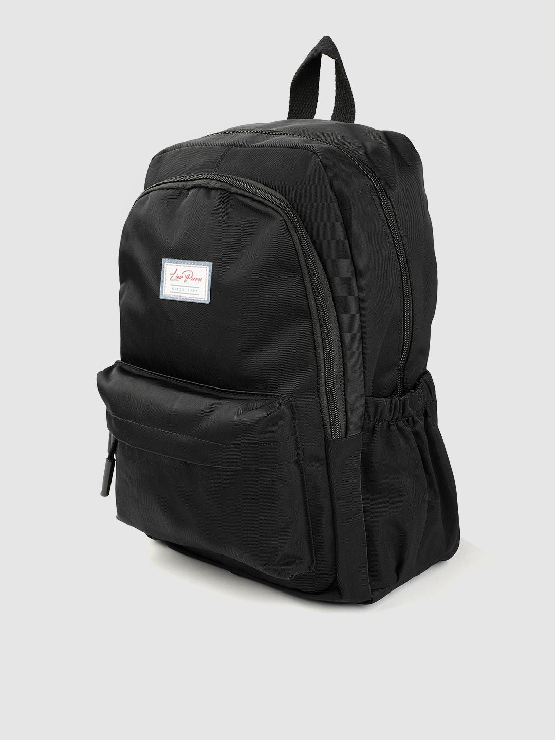 Lino Perros Women Black 14 Inch Laptop Backpack