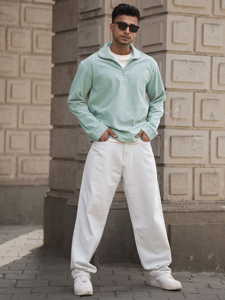 Powerlook Men Solid Polo Collar T-shirt