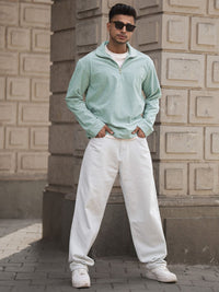 Powerlook Men Solid Polo Collar T-shirt