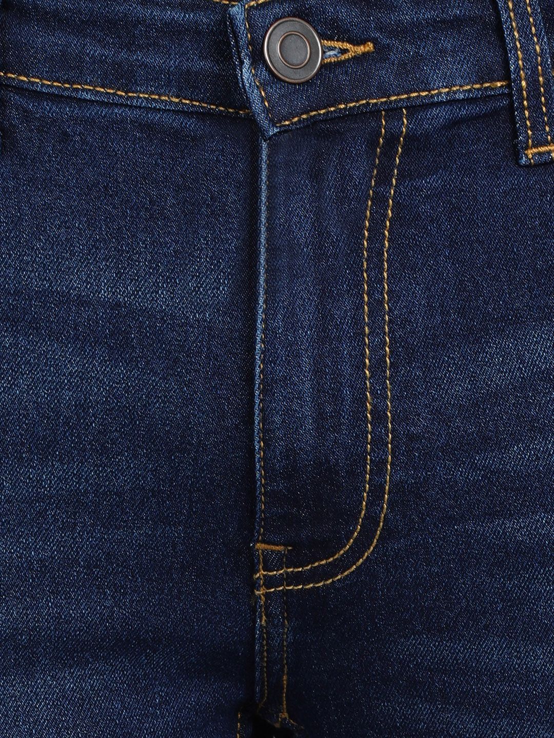 Urbano Fashion Men Blue Slim Fit Light Fade Stretchable Jeans