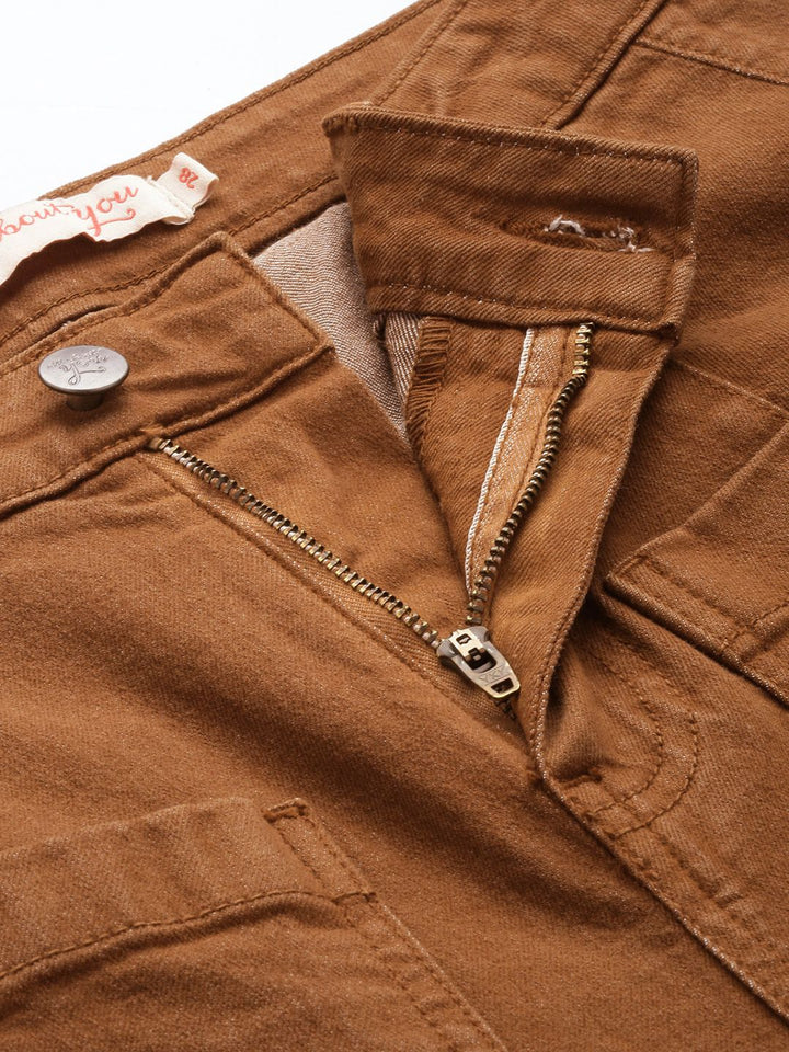 all about you Women Wide Leg High-Rise Stretchable Jeans