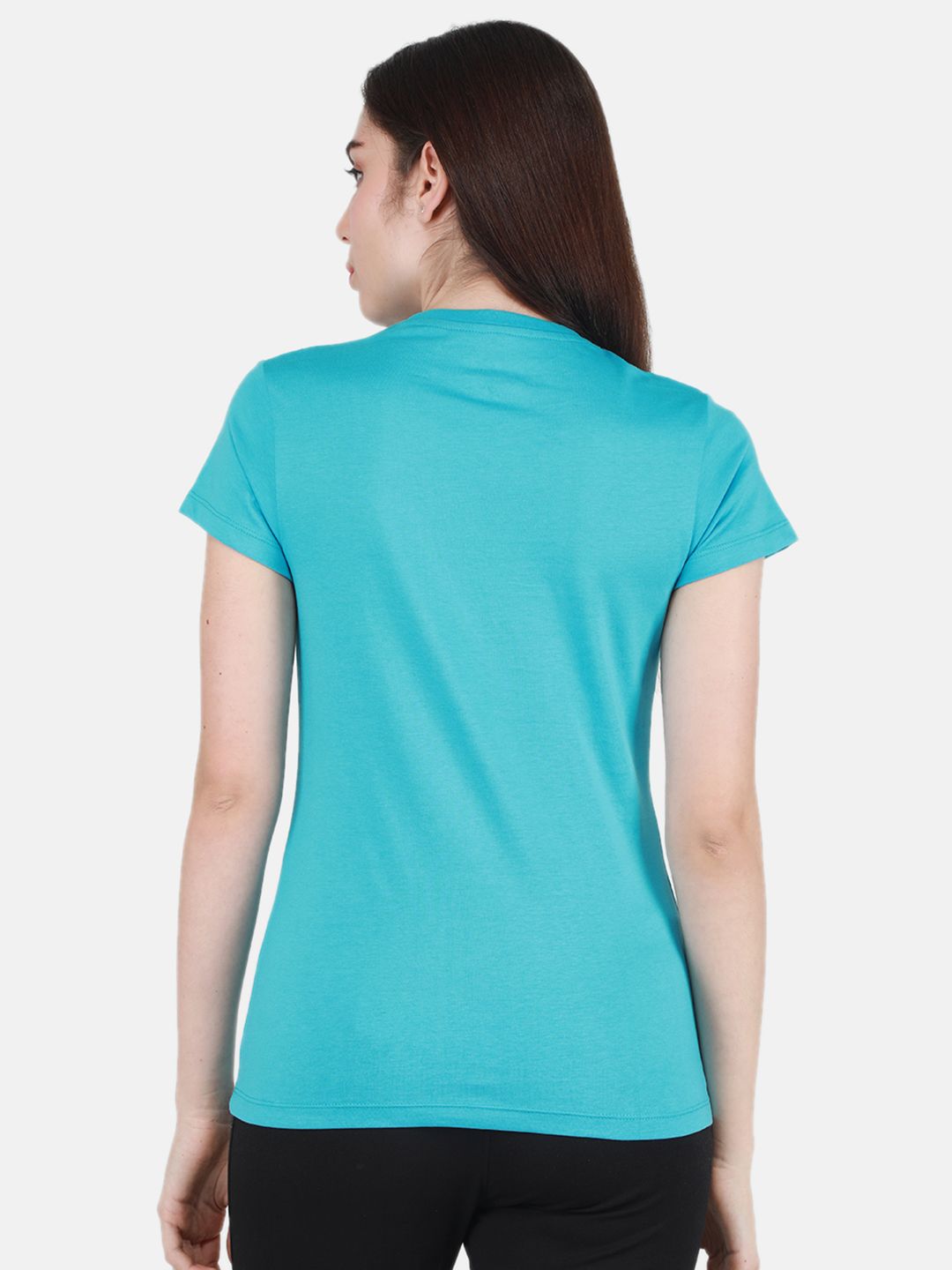 Monte Carlo Women Pack of 2 Cotton Round Neck Tops