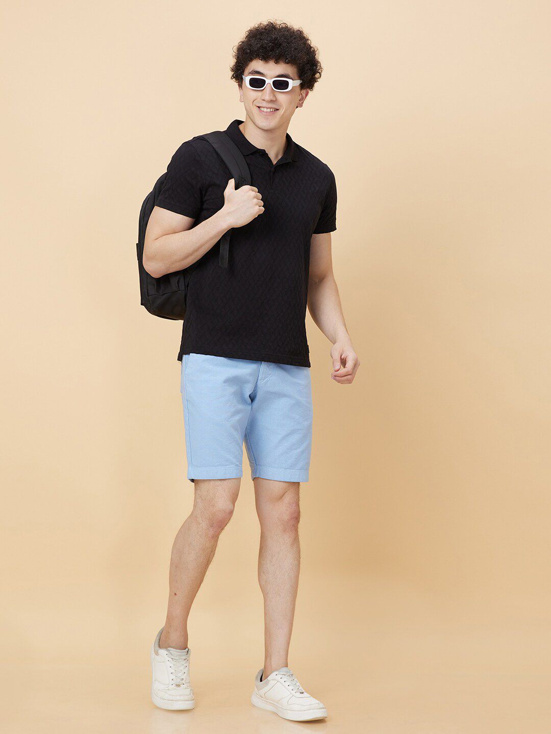 Being Human Self Designed Polo Collar Casual T-shirt