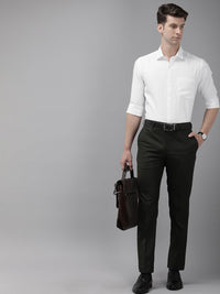 Park Avenue Slim Fit Striped Formal Shirt