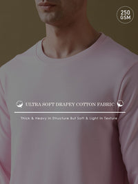 DILLINGER Men Solid Ultra Soft Drapey Cotton T-Shirt