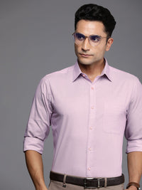 Raymond Self Design Slim Fit Pure Cotton Formal Shirt