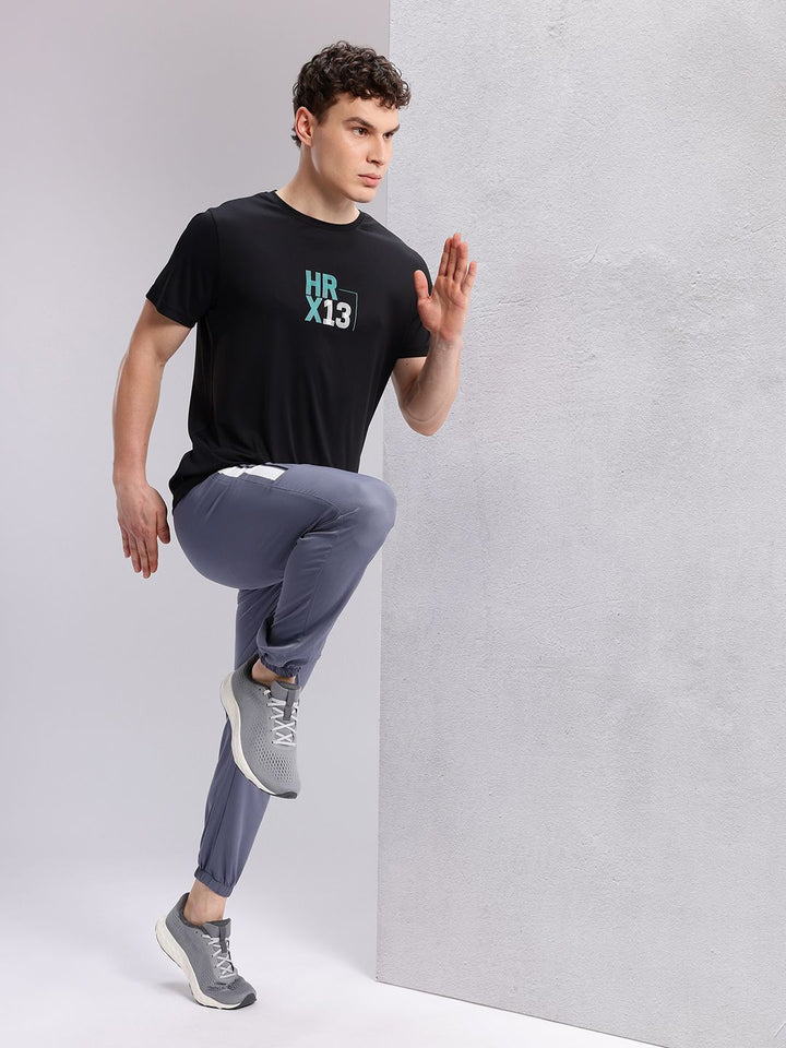 HRX by Hrithik Roshan Rapid-dry Brand Logo Print Running T-shirt