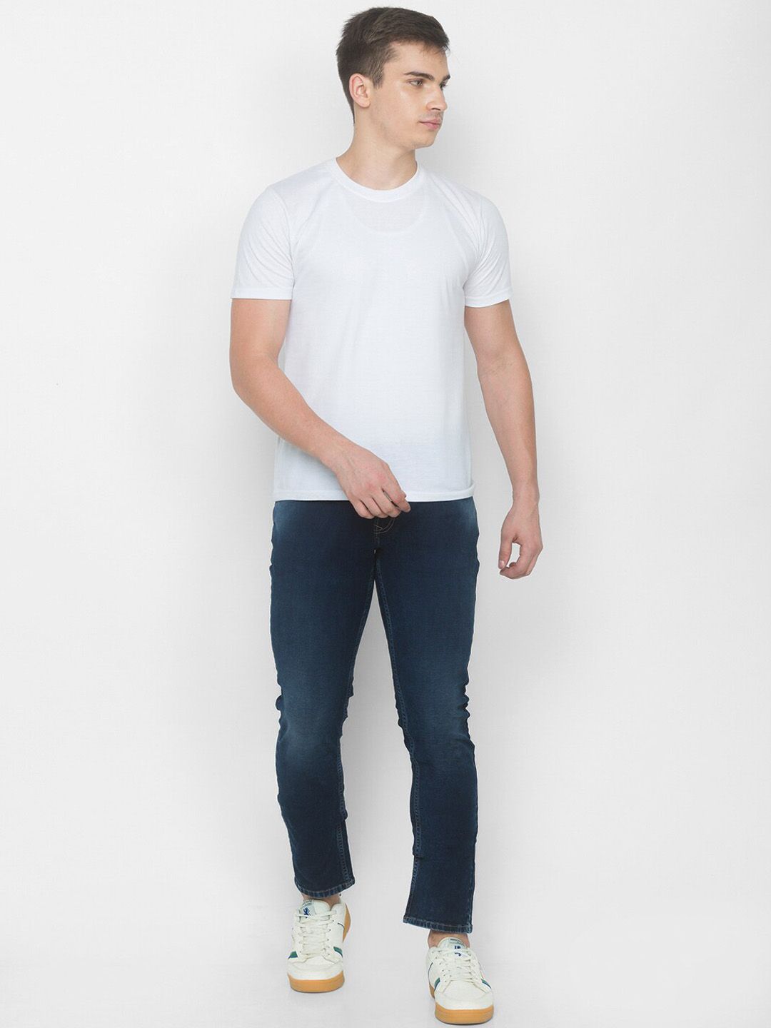 SPYKAR Men Blue Skinny Fit Low-Rise Jeans