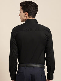 Hancock Relaxed Spread Collar Cotton Formal Shirt