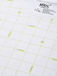 HRX by Hrithik Roshan Printed Drop-Shoulder Sleeves Pure Cotton Relaxed Fit T-shirt