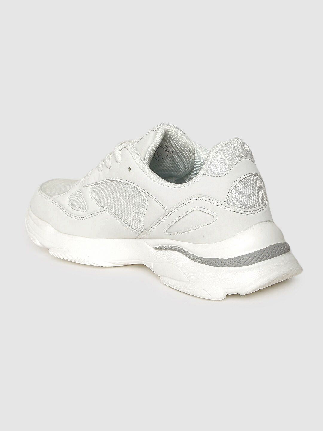 HRX by Hrithik Roshan Men White Solid Chunky Sneakers