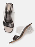 DressBerry Open Toe Block Heel