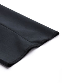 Raymond Men Self Design Textured Slim Fit Formal Trousers