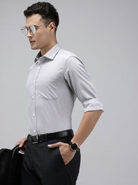 Park Avenue Checked Formal Shirt