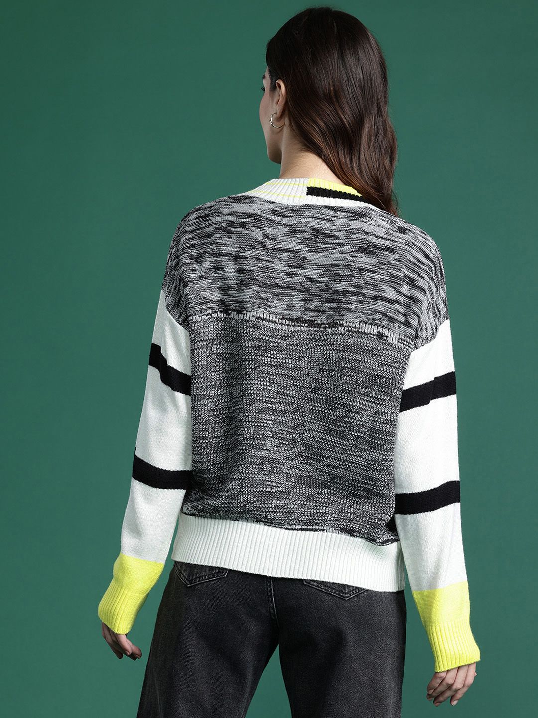 DressBerry Colorblocked Pullover