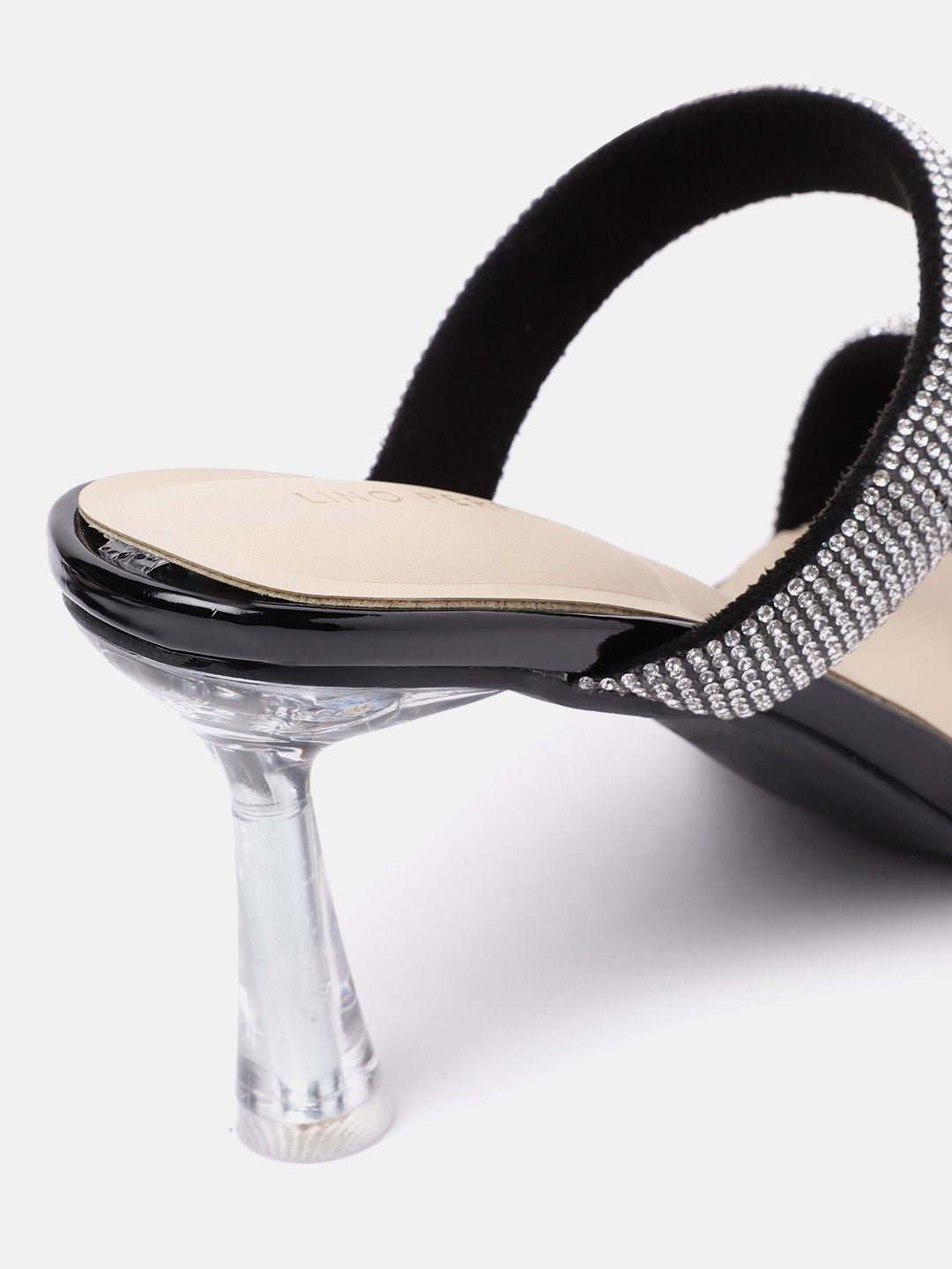 Lino Perros Women Rhinestones Embellished Slim Heels