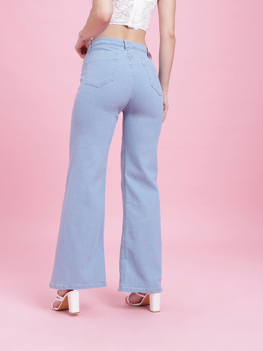 DressBerry Women Wide Leg Jeans